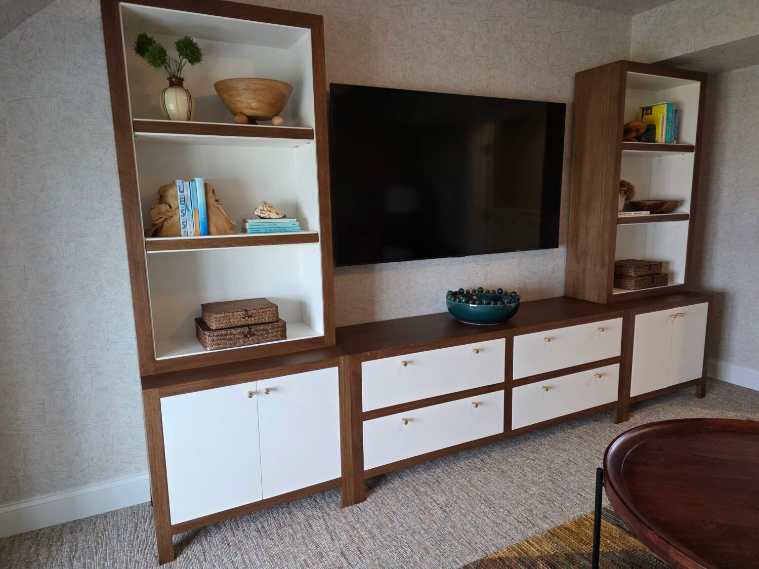 Custom Built-In Entertainment Center - Choice Custom Cabinetry & Design